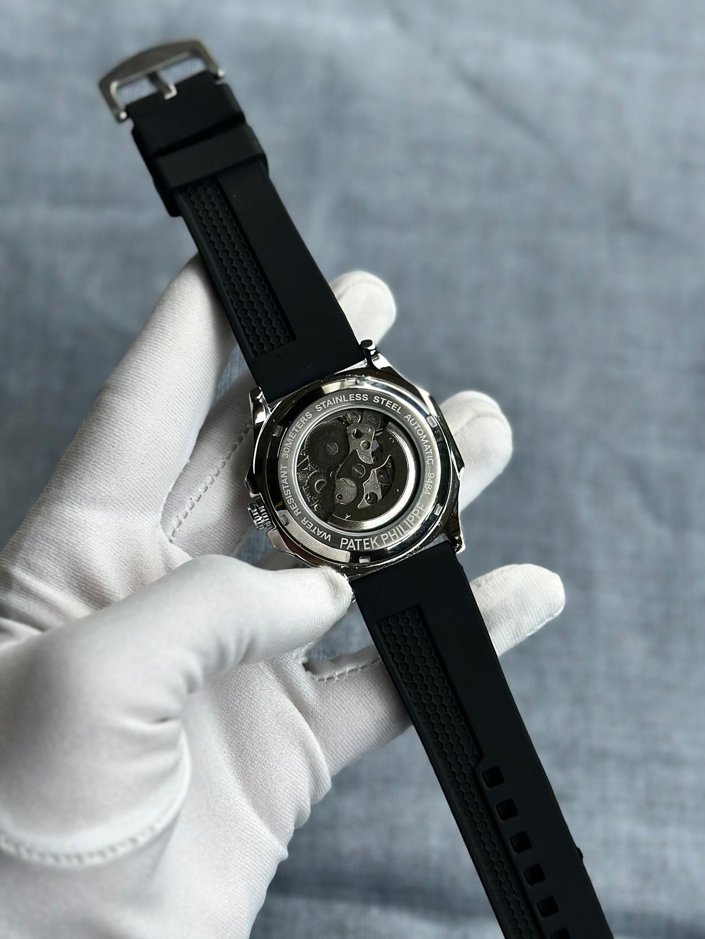 PATEK PHILIPPE AUTOMATIC SKELETON WATCH