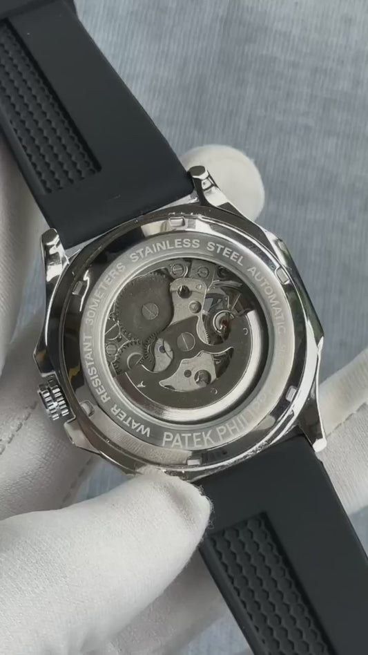 PATEK PHILIPPE AUTOMATIC SKELETON WATCH