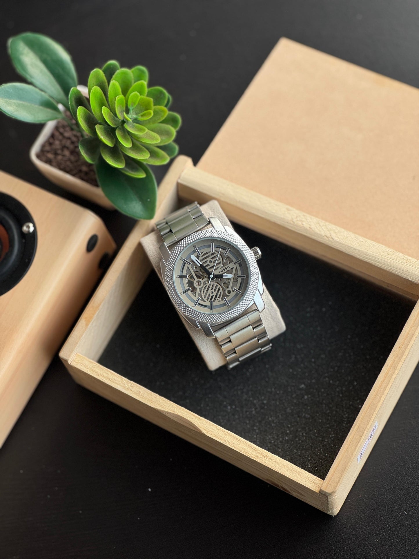 Fossil Machine Automatic Stainless Steel-ME3252