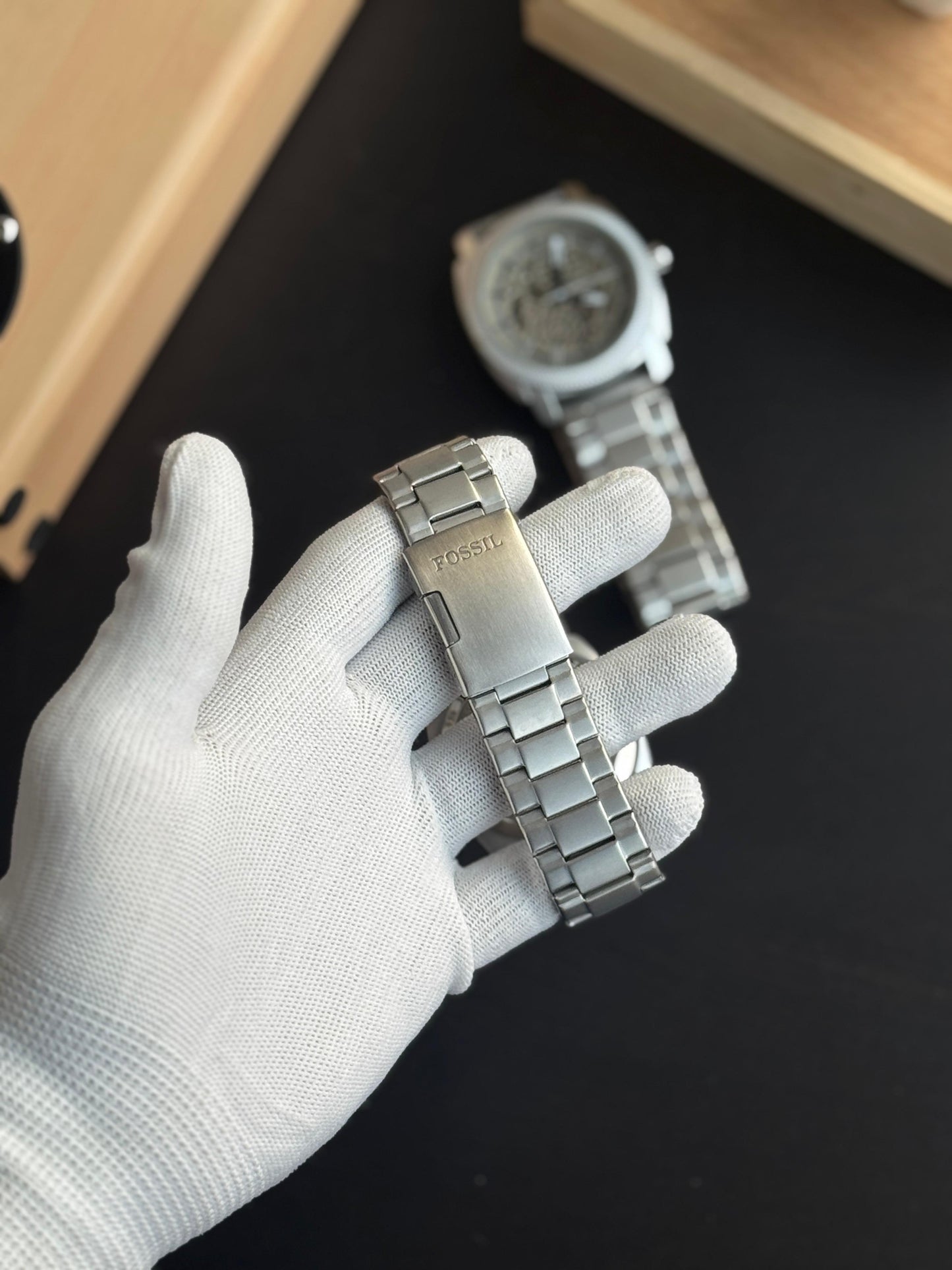 Fossil Machine Automatic Stainless Steel-ME3252