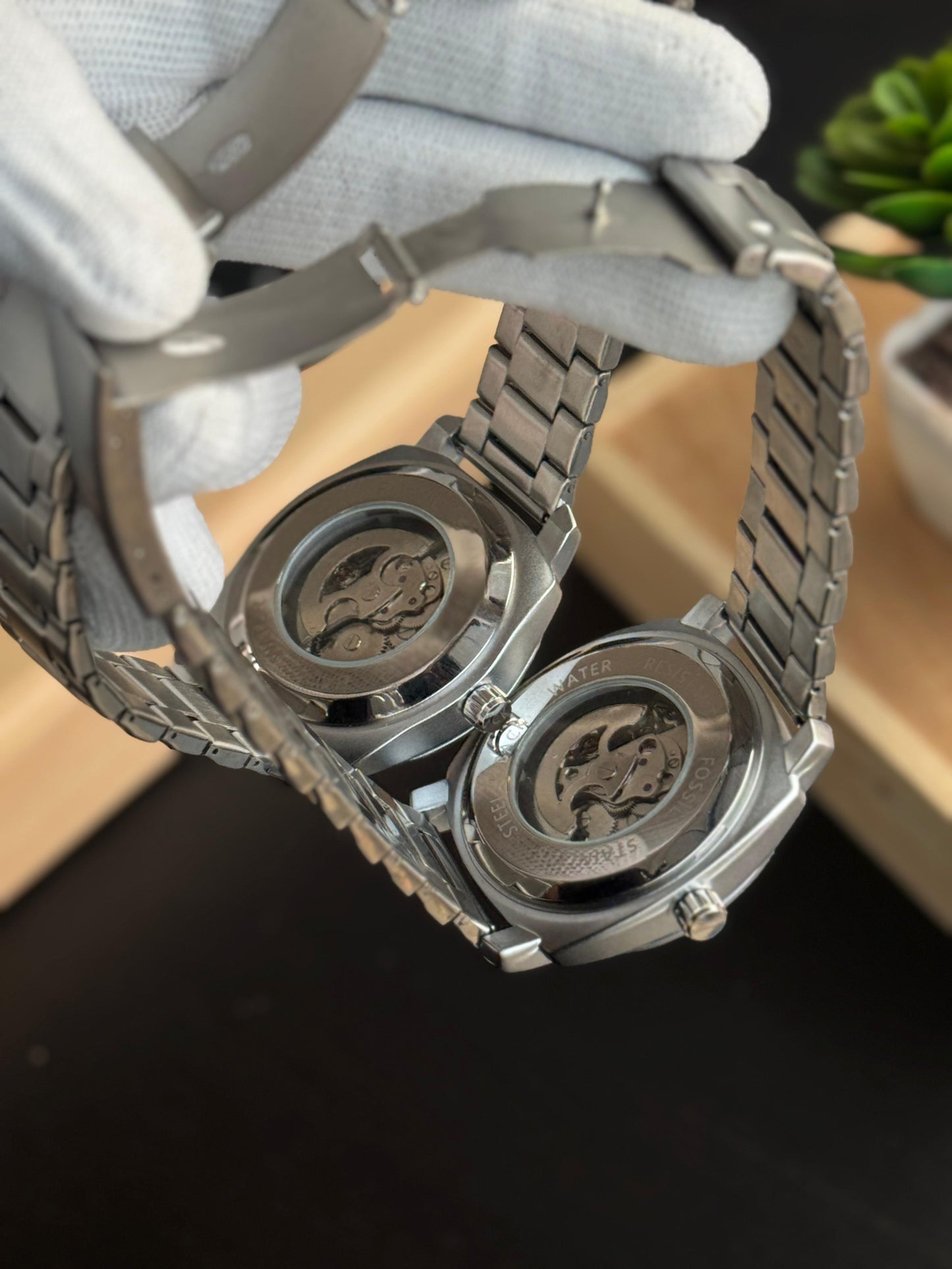 Fossil Machine Automatic Stainless Steel-ME3252