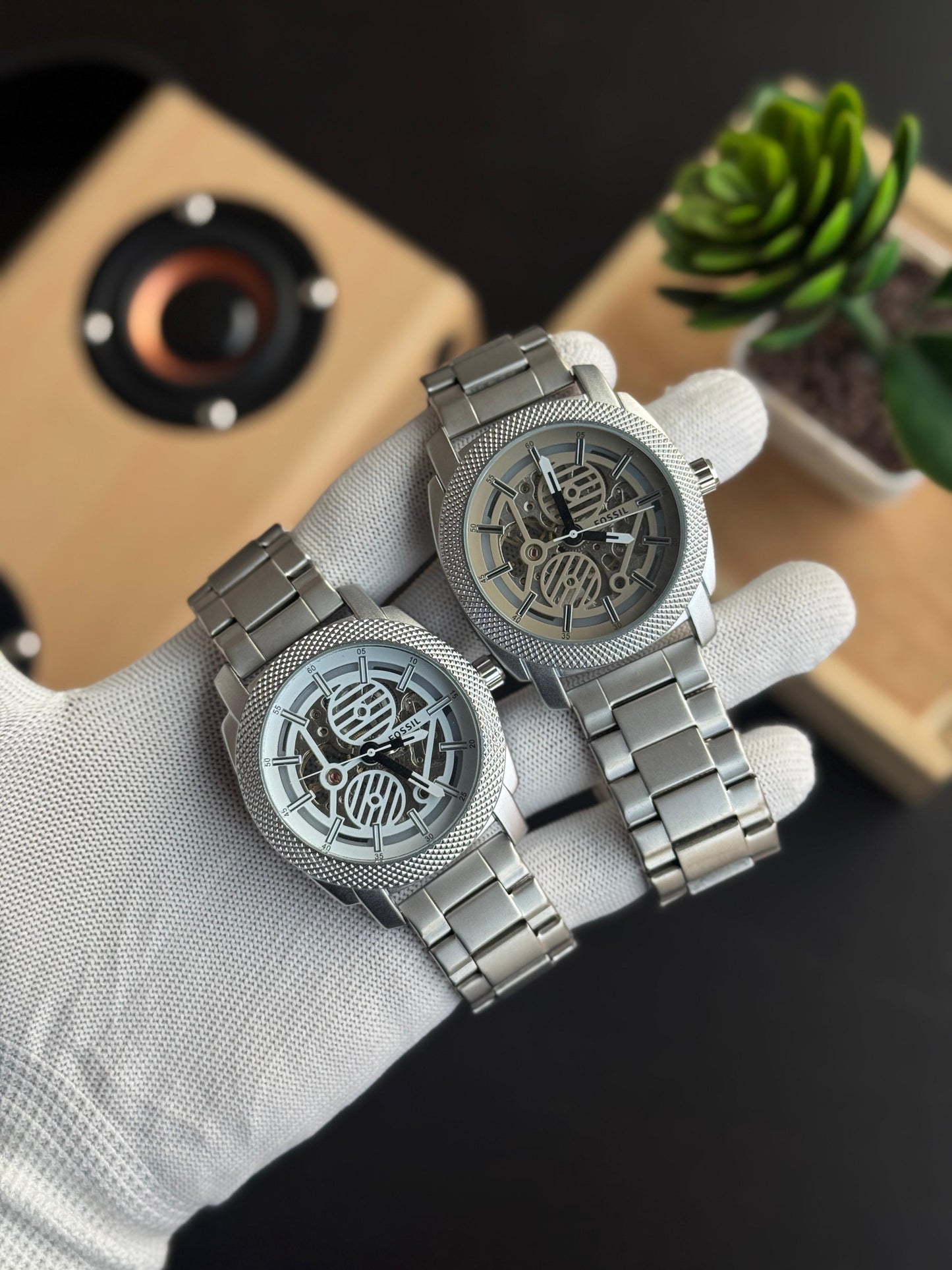 Fossil Machine Automatic Stainless Steel-ME3252